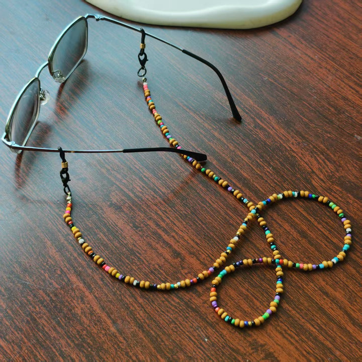 Fashionable glasses holder chain with artistic design Stornfield