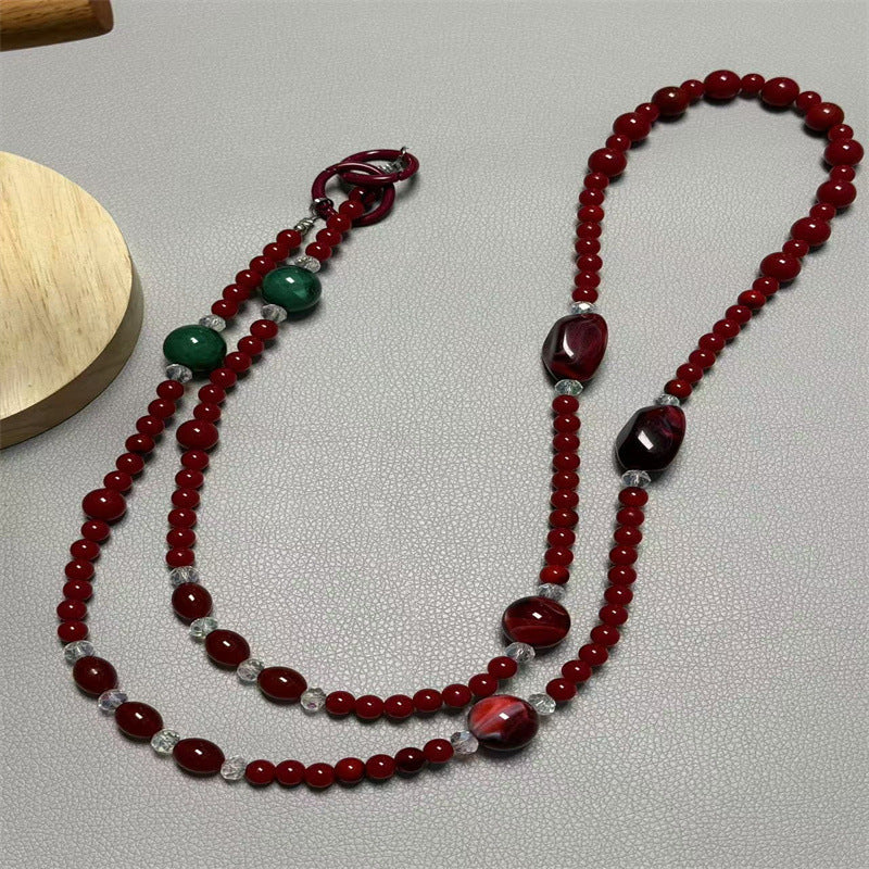 Multi-Strand Beaded Necklace Stornfield