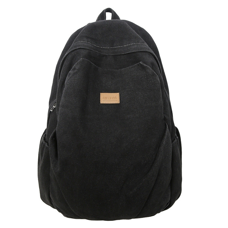Casual Denim School Backpack Stornfield