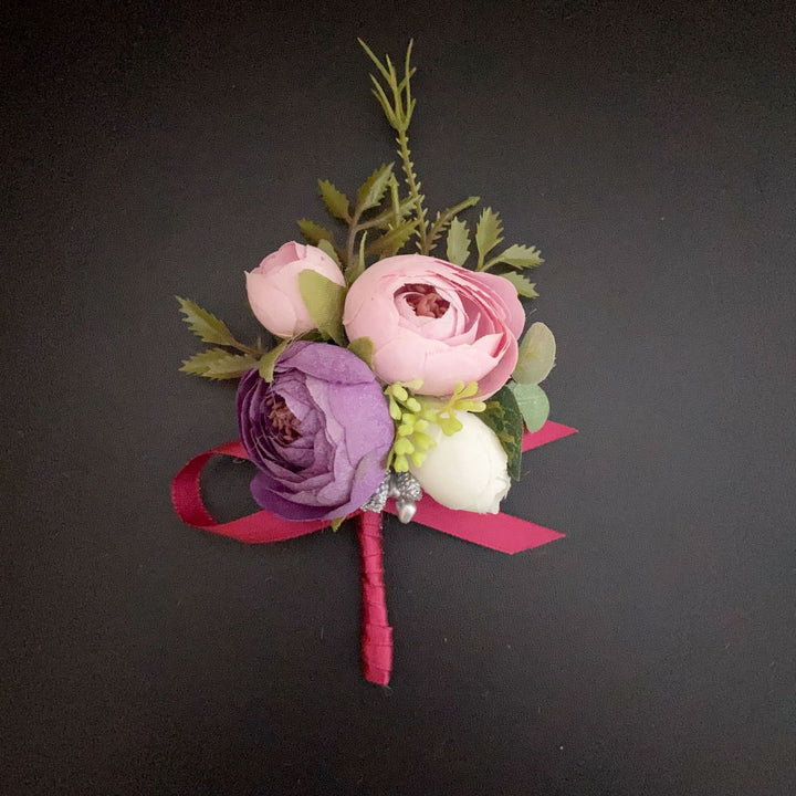 Modern Floral Corsage