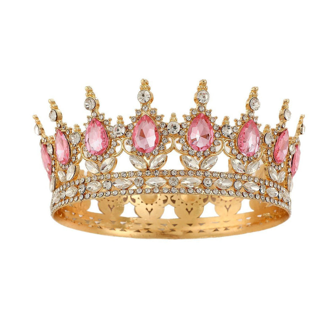 Ladies Luxurious Festive Crown with Shining Gemstones Stornfield