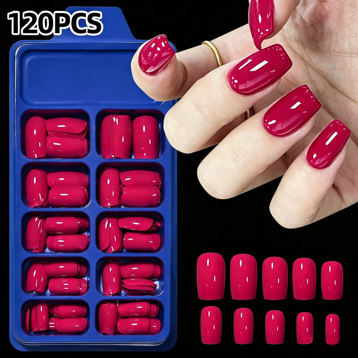Premium Almond-Shaped False Nail Set Stornfield