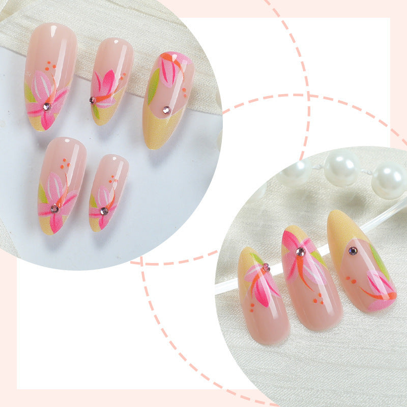 Elegant Floral Nail Art Set Stornfield