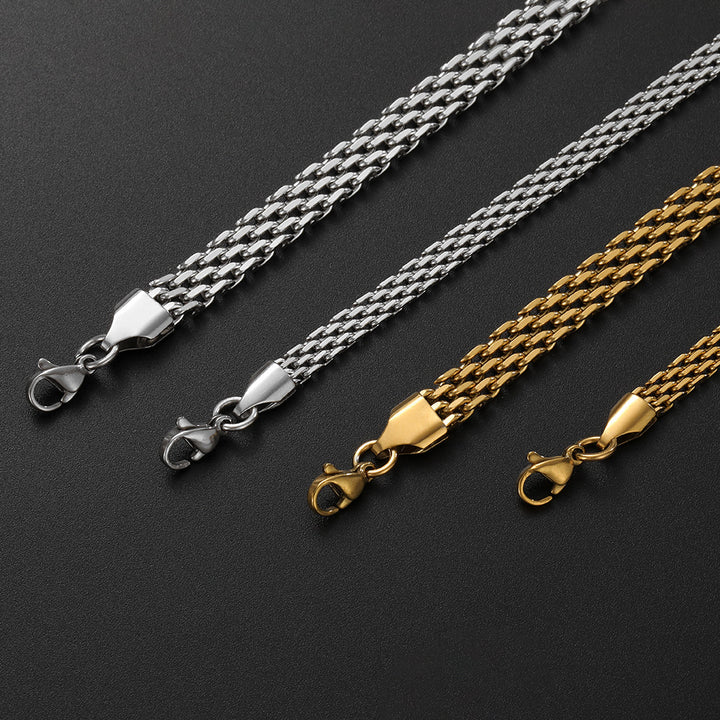 Luxe Interwoven Chain Necklace Stornfield