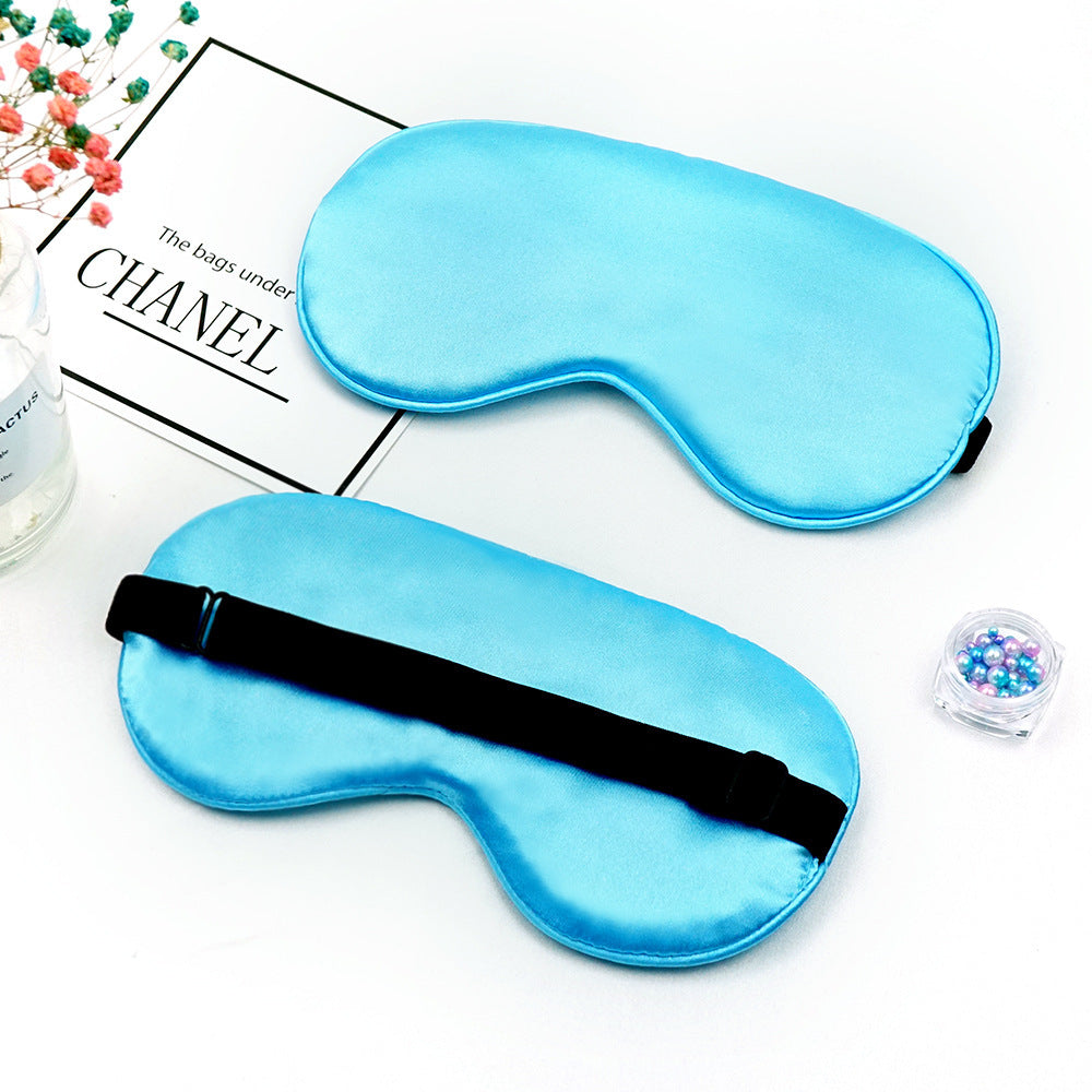 Unisex nan luxurious satin sleep mask with anatomical contour and adjustable elastic band Stornfield