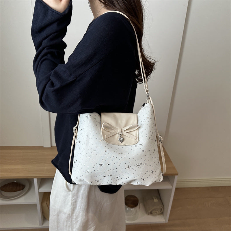 Stylish Star-Embellished Handbag