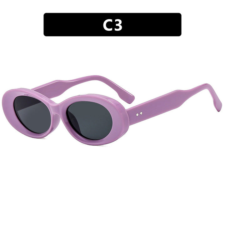 Women's fashionable sunglasses in elegant retro style Stornfield