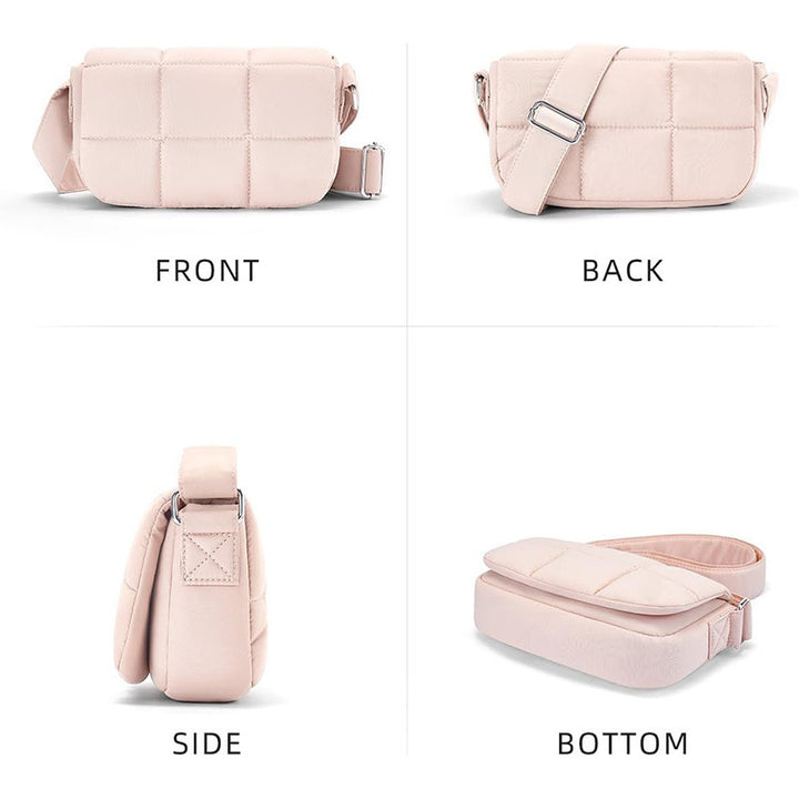 Fashionable Crossbody Bag with Quilted Surface Stornfield