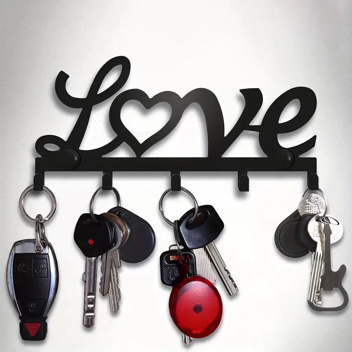 Metal key holder with cat design Stornfield