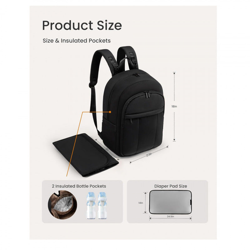 More elegant and functional laptop backpack Stornfield