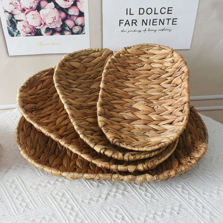 Natural Woven Serving Tray Stornfield
