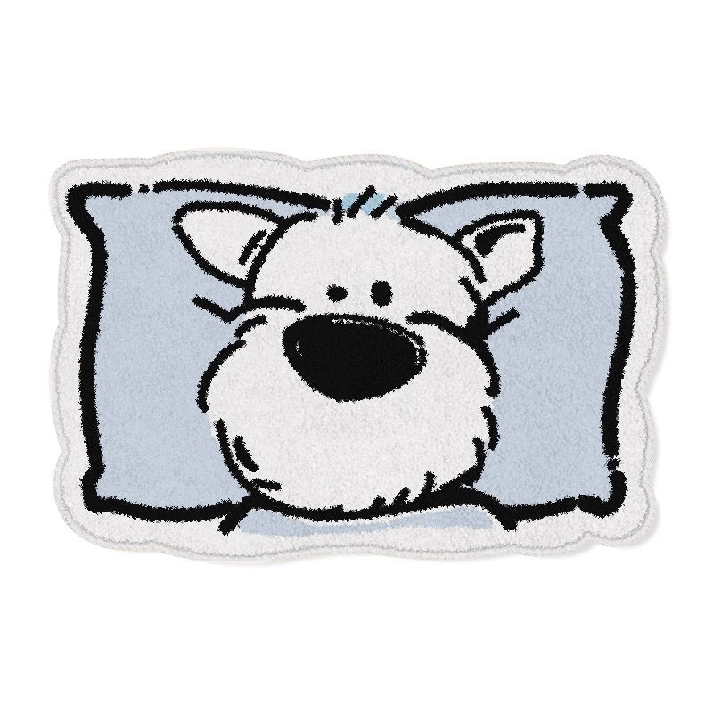 Cartoon-Themed Soft Bath Mat for Home