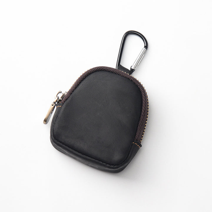 Compact Leather Coin Holder