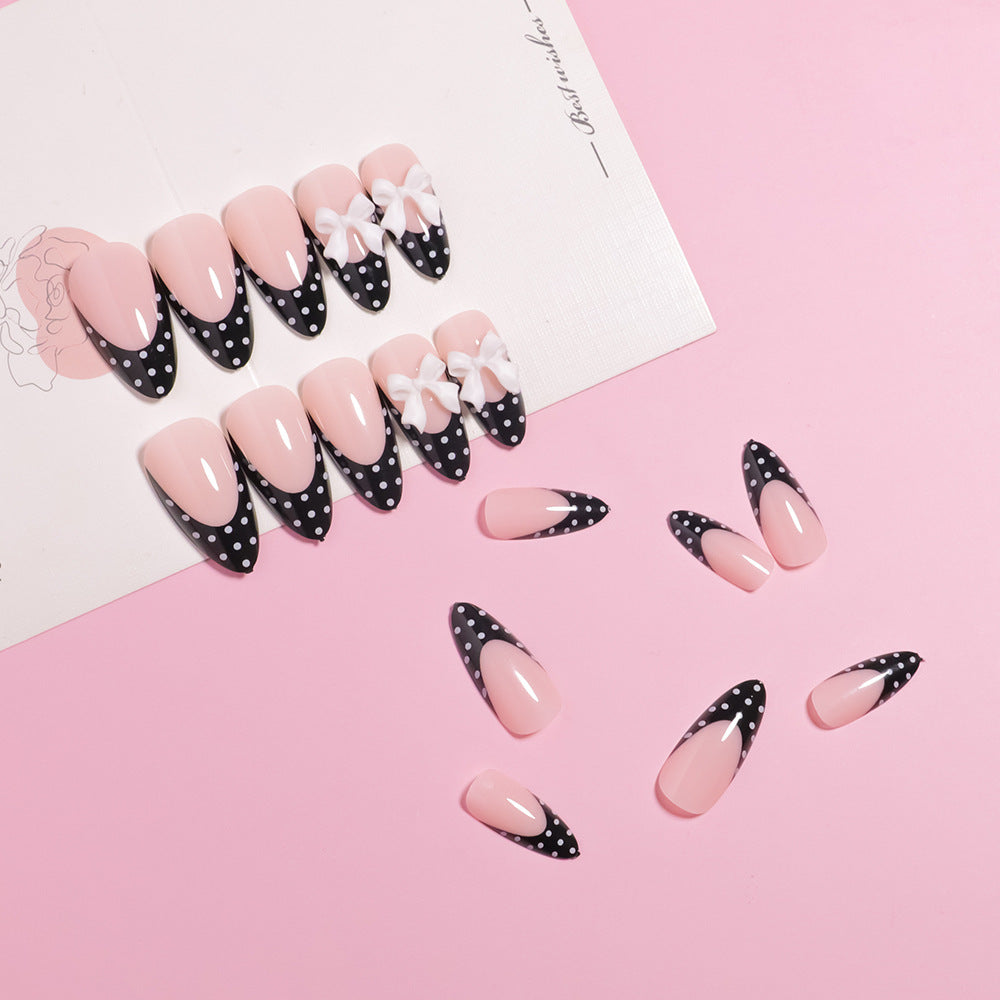 Stylish Polka Dot Press-On Nail Set Stornfield