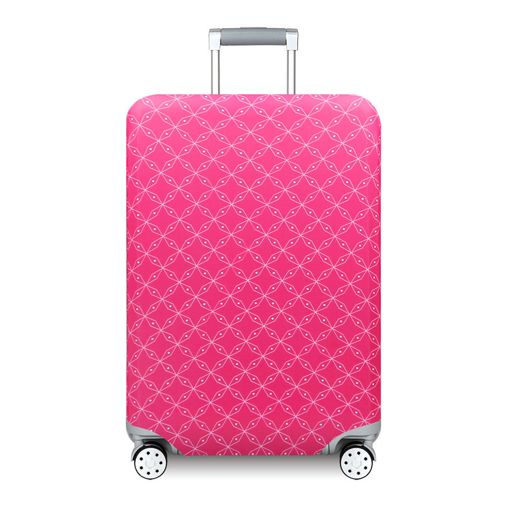 Women's Hard Shell Travel Suitcase with Custom Statement Design Stornfield