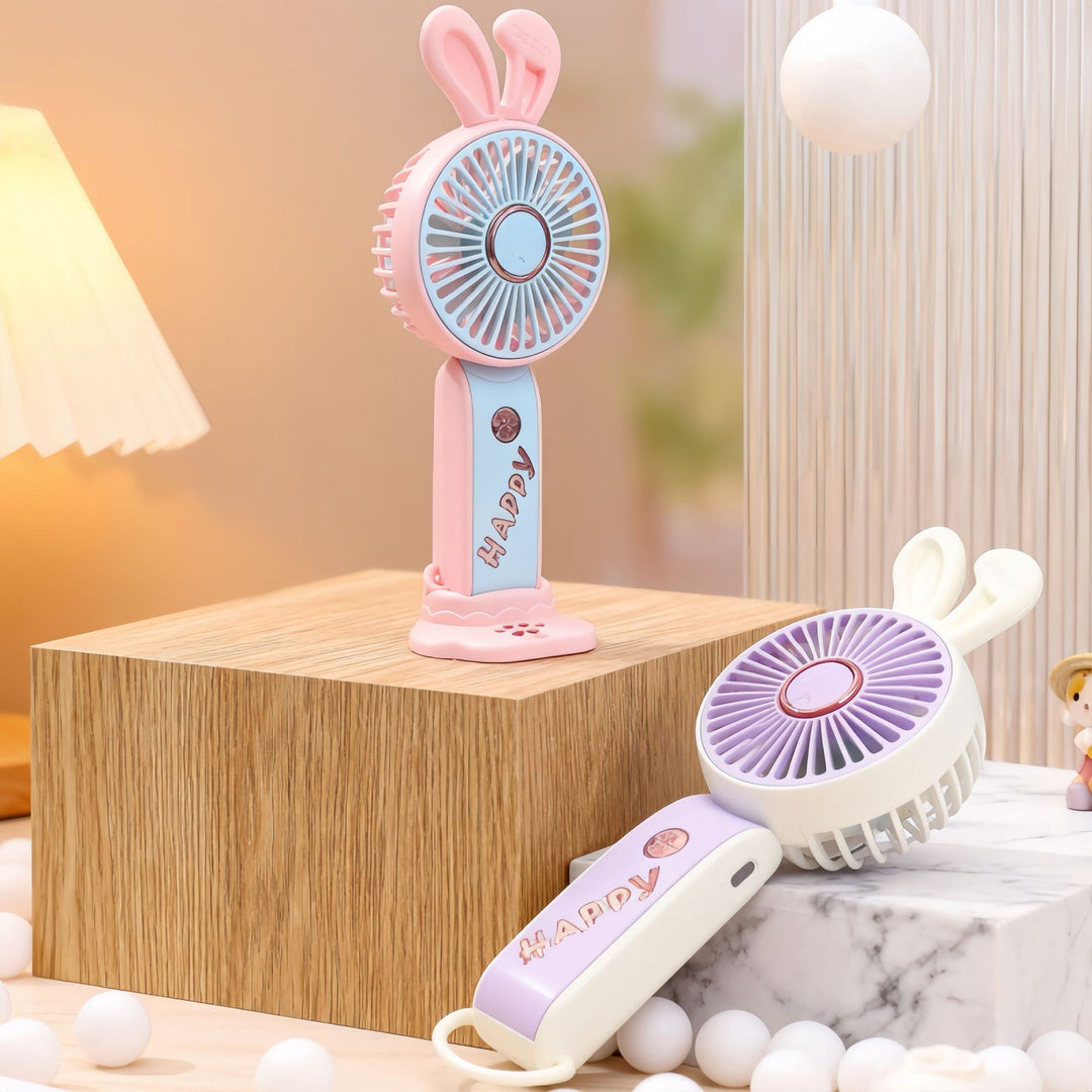 Women's portable USB handheld fan in playful animal design Stornfield