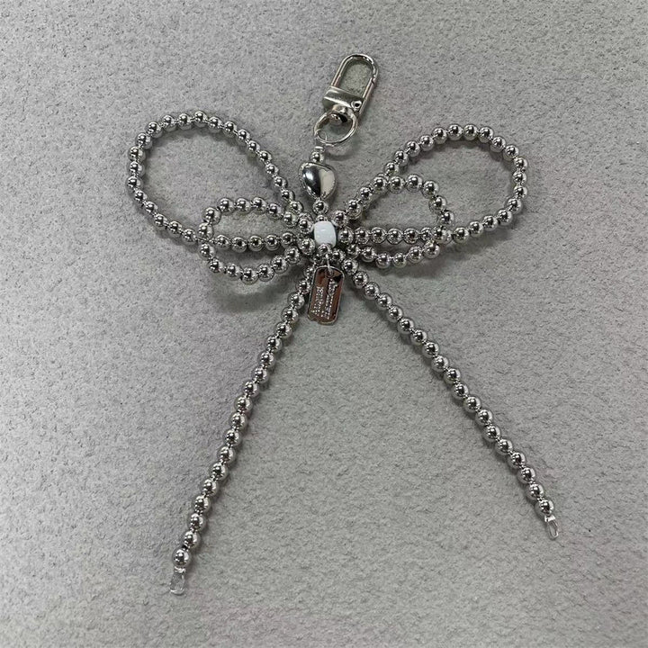 Decorative Beaded Bow Keychain Stornfield 1790135272