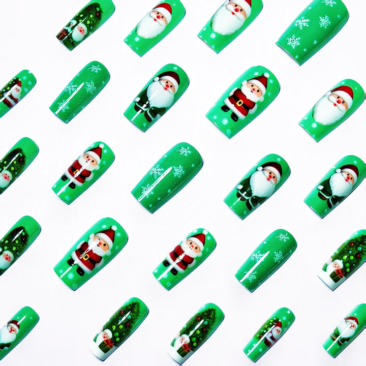 Artificial nails with Christmas motif Stornfield