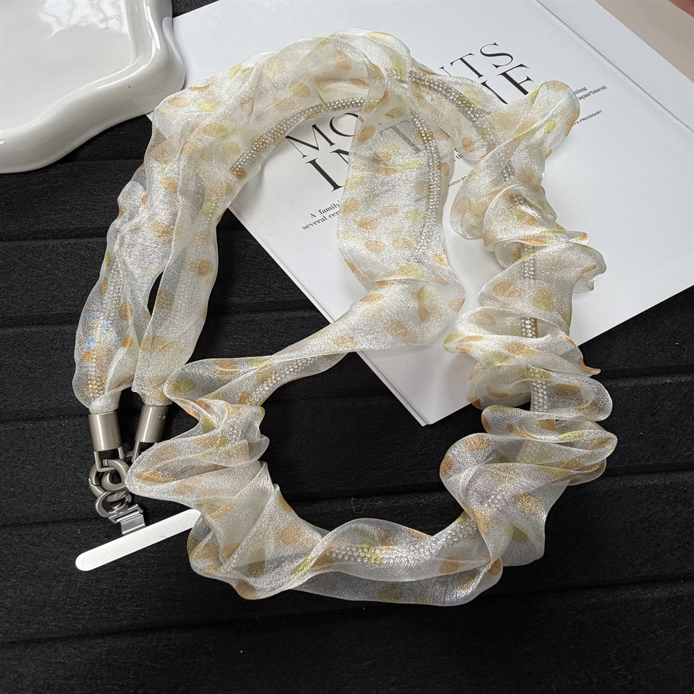 Decorative Crystal-Accented Eyewear Lanyard Stornfield