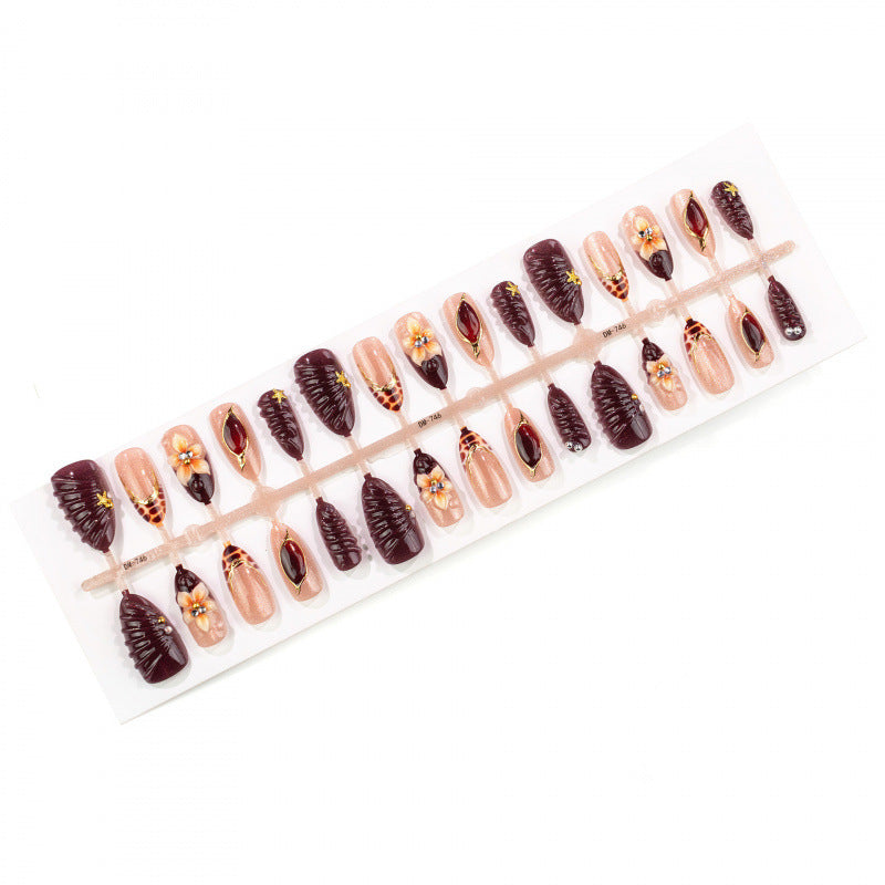Decorative Artisan Press-On Nail Set
