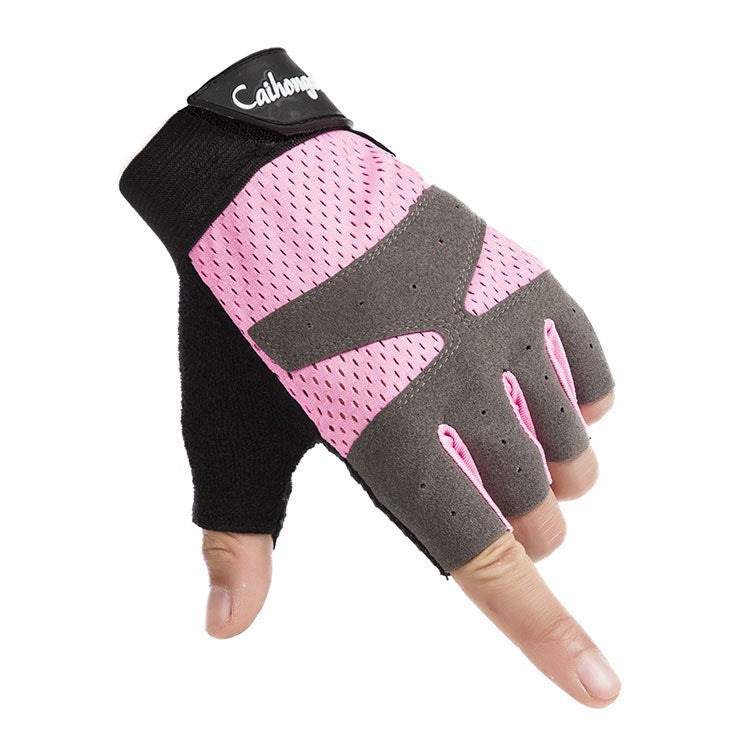 Women's fitness gloves with non-slip palm and breathable mesh Stornfield