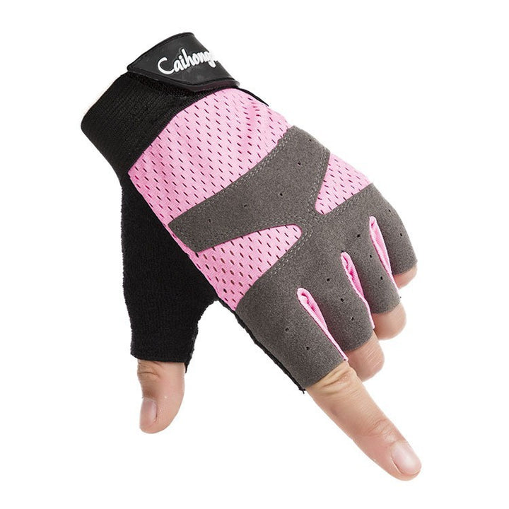 Women's fitness gloves with non-slip palm and breathable mesh Stornfield