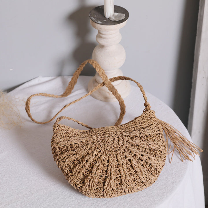 Boho-Inspired Handbag Made of Natural Material Stornfield