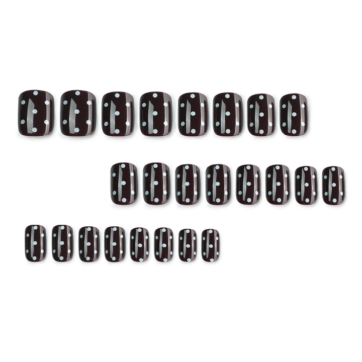 Artful Nail Art with Playful Dot Design Stornfield