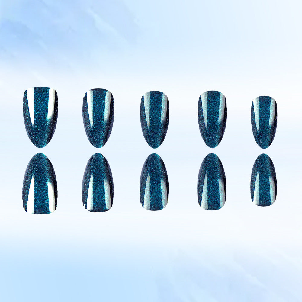 Premium Glossy Stiletto Press-On Nails Stornfield