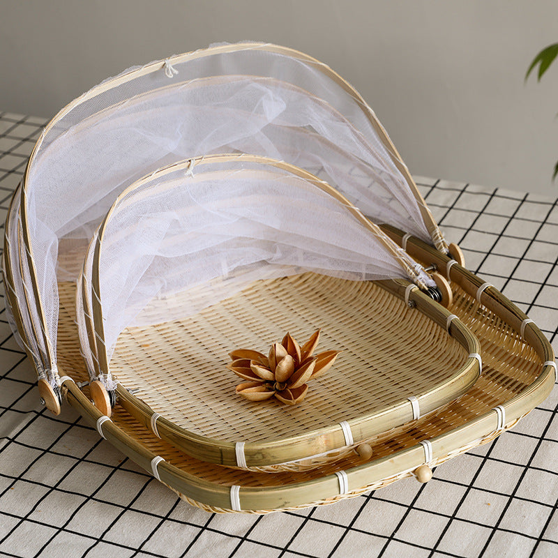 Covered Serving Platter with Mesh Lid Stornfield