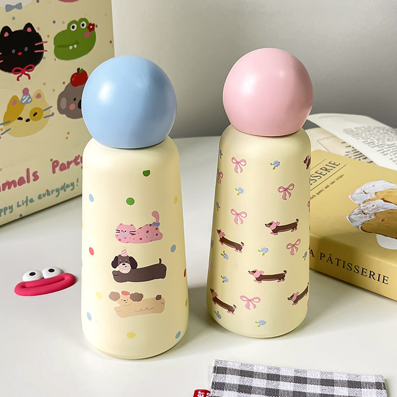 Ladies Insulated Drinking Bottle with Fun Animal Design and Ergonomic Design Stornfield