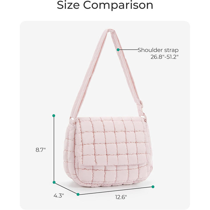 Padded shoulder bag with stylish design Stornfield