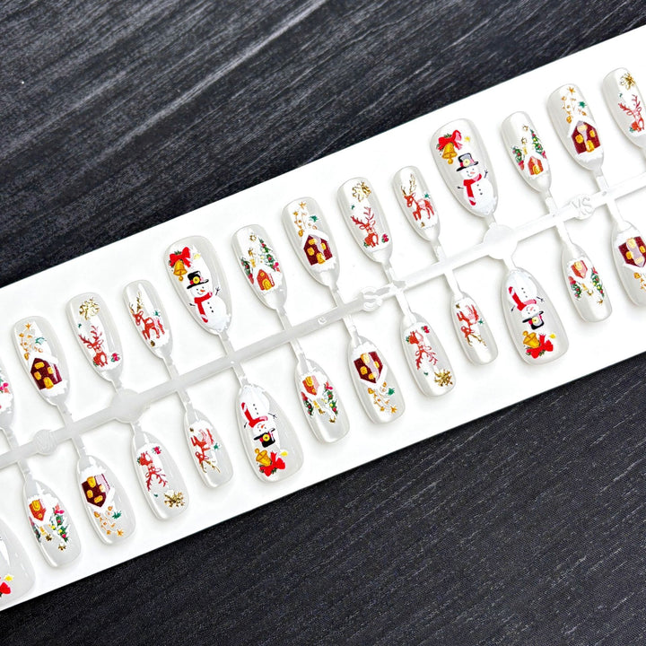 Themed Decorative Press-On Nail Collection