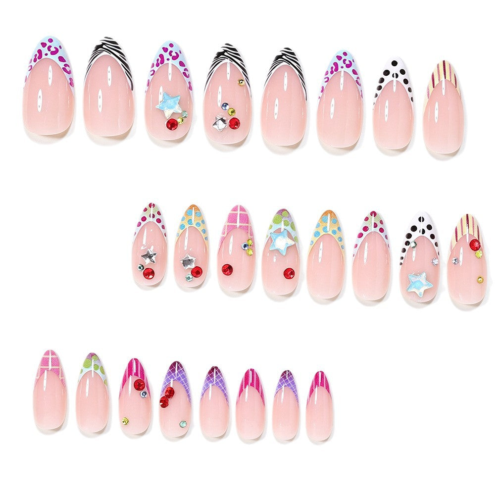 Artistic Themed Press-On Nail Set Stornfield