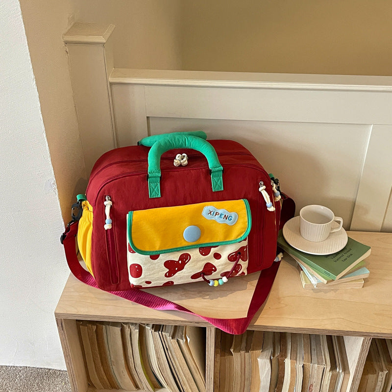 Trendy Multi-Pocket Utility Duffle Bag Stornfield