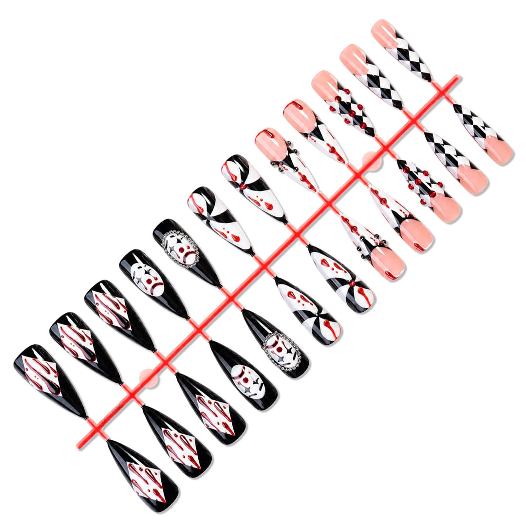Artificial nails with creative patterns Stornfield