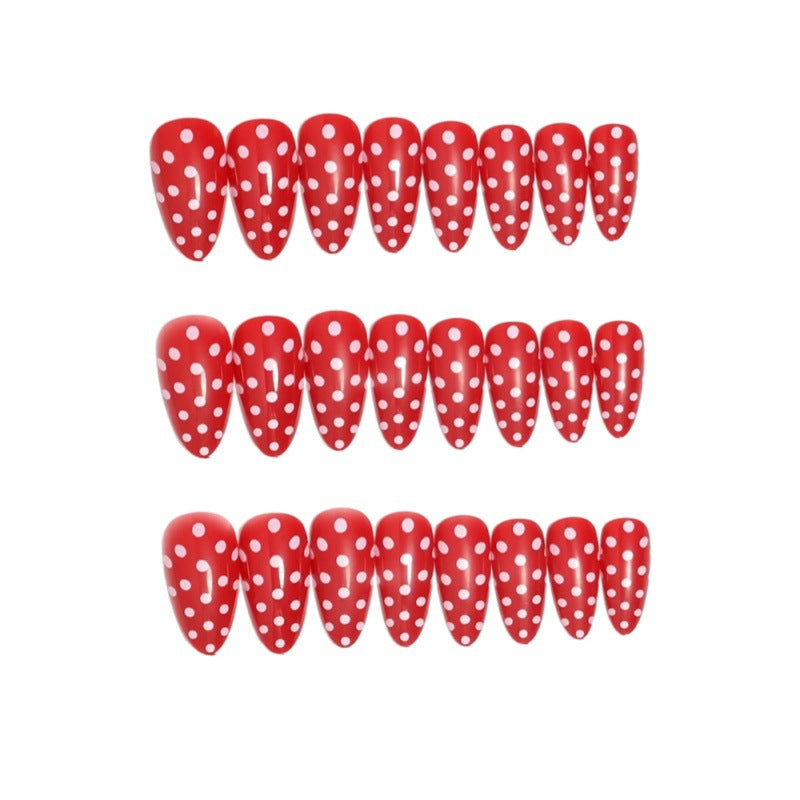 Premium Polka Dot Press-On Nail Set Stornfield