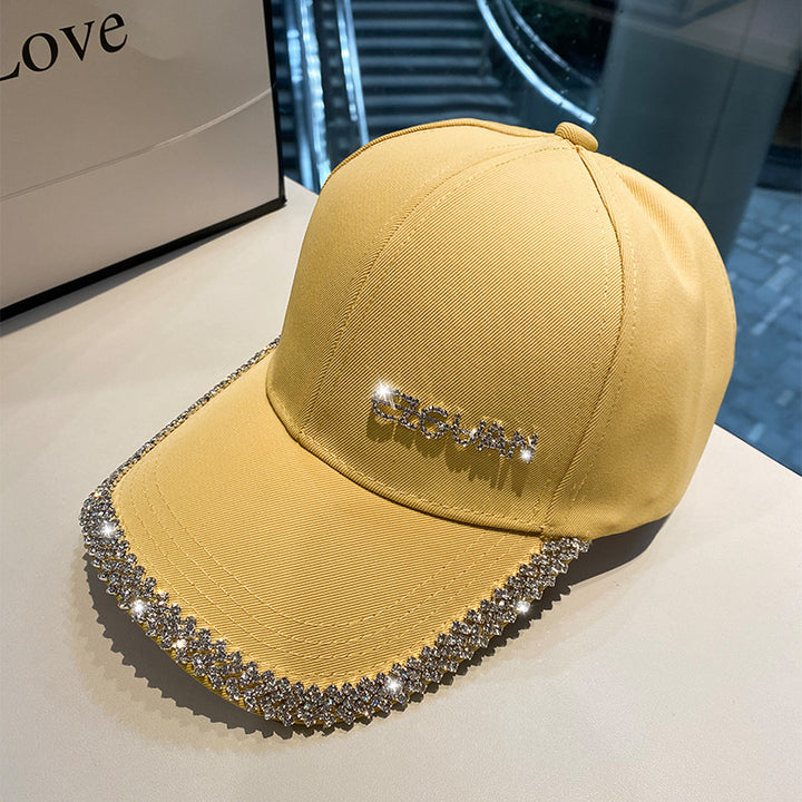 Women's Sparkling Rhinestone-Trimmed Baseball Cap Stornfield