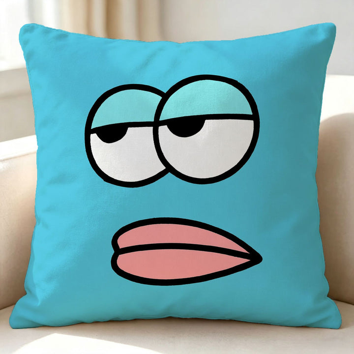 Cartoon Character-Themed Decorative Throw Pillow
