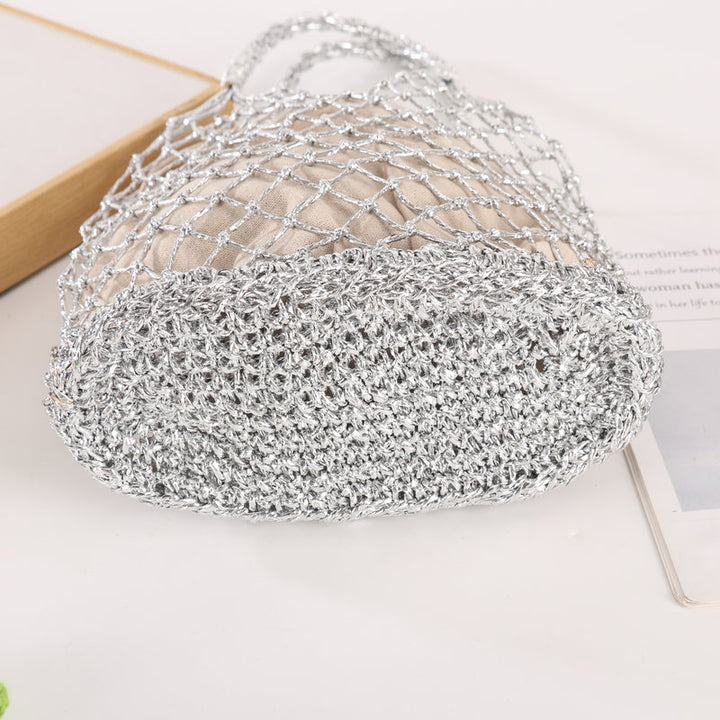 Multifunctional mesh tote bag with lining Stornfield