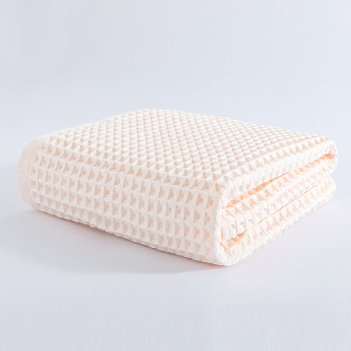 Women Waffle Fabric Bath Towel Stornfield