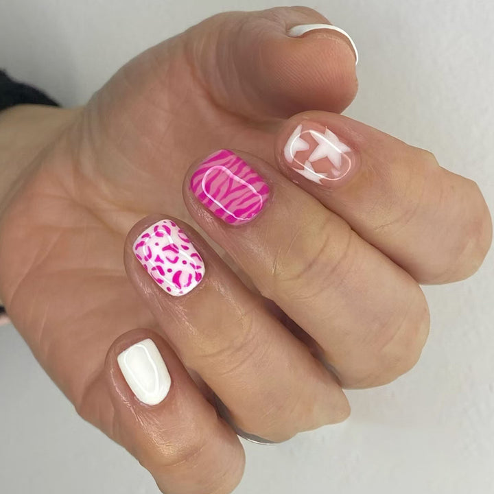 Artistic Themed Press-On Nail Set Stornfield