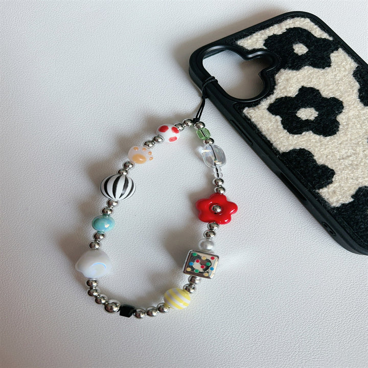 Decorative Beaded Phone Charm Stornfield 1790134835