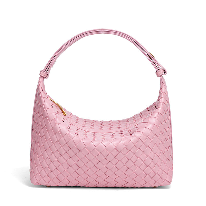 Braided Vegan Leather Shoulder Bag Stornfield