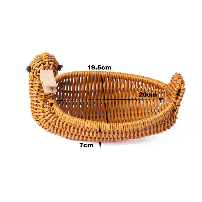 Decorative Wicker Duck Stornfield