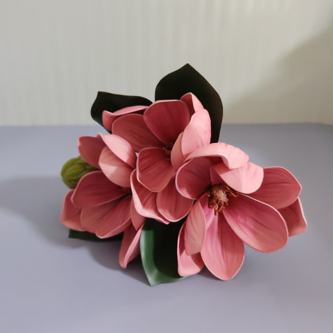 Artificial Magnolia Flower Bouquet