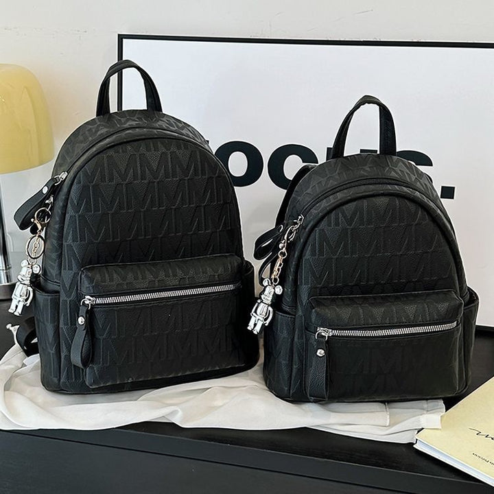 Stylish Multifunctional Faux Leather Backpack Stornfield