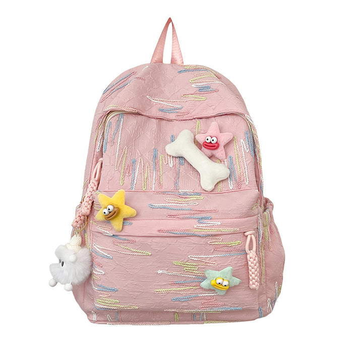 Fun-Themed Plush Backpack Stornfield