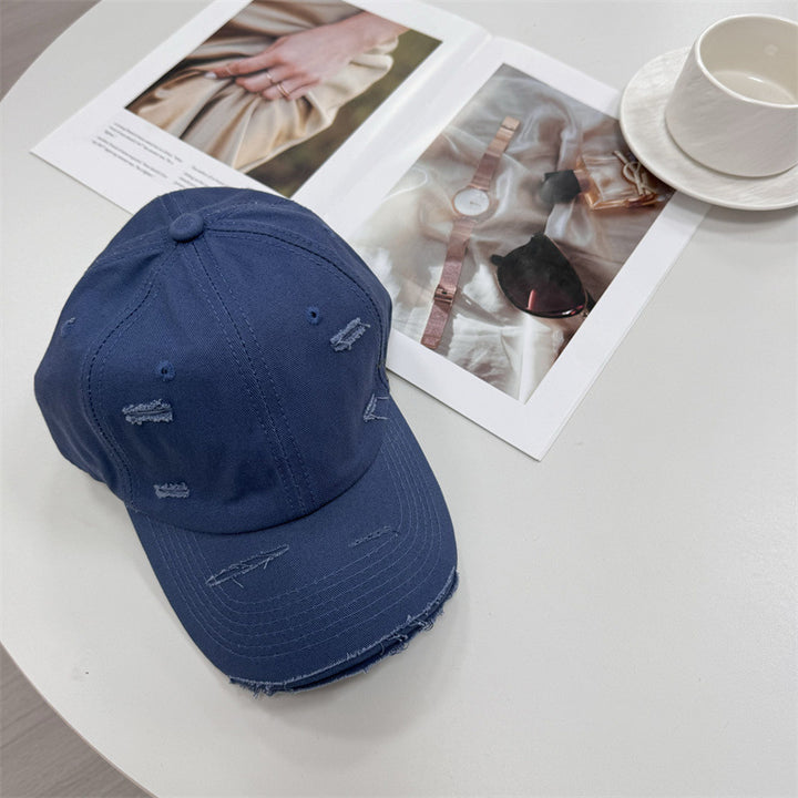 Men's Distressed Vintage-Style Baseball Cap Stornfield