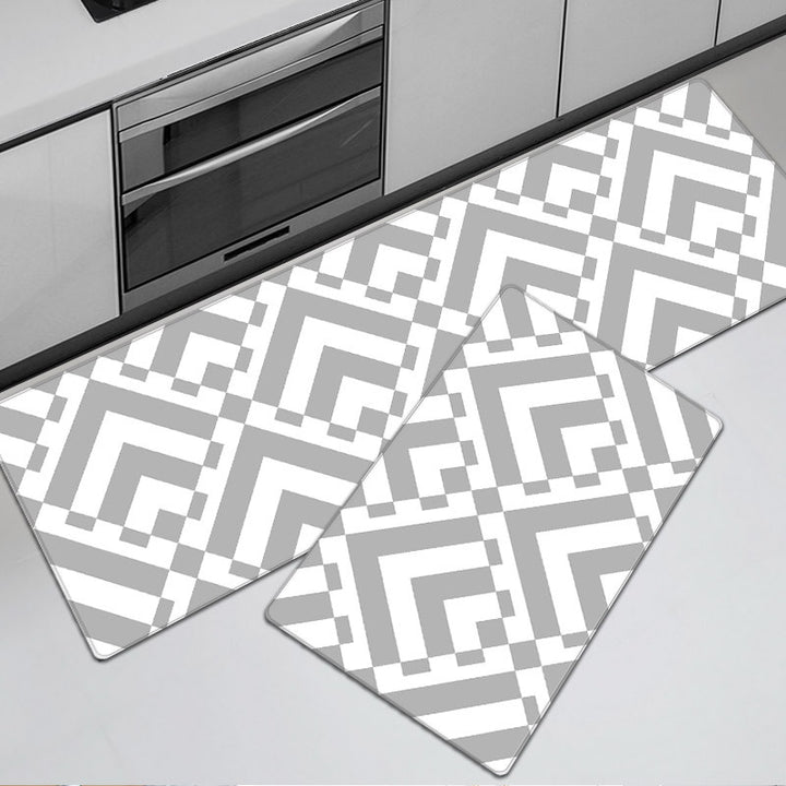 Geometric Pattern Kitchen Mat Set Stornfield 1791538328